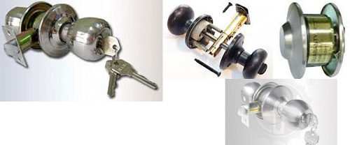 Khoá tay nắm tròn bị hỏng